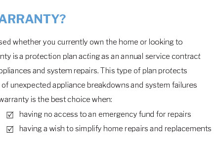 what is home warranty insurance and what does it cover